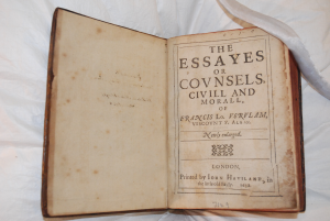 The Essayes or cuvnsels civill and morall...by Bacon