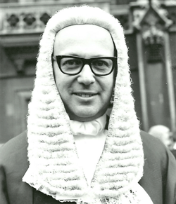 Photograph of Master Elihu Lauterpacht