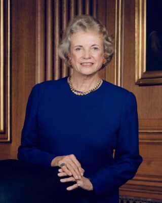 Sandra Day O'Connor, 1st Female Associate Justice of the Supreme Court of the United States