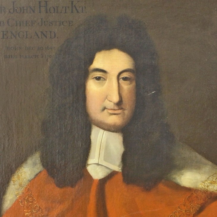 Sir John Holt portrait
