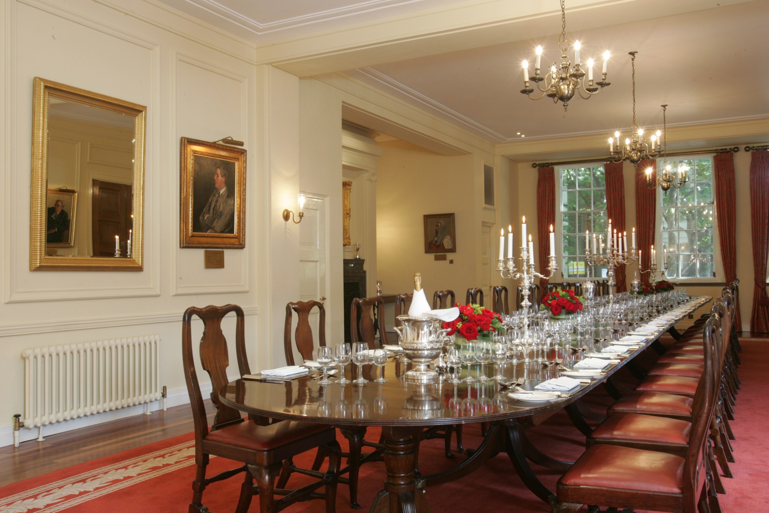 Photograph of the Gray's inn Large Pension Room